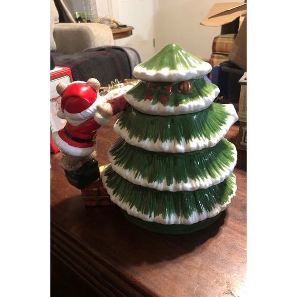 Christmas Tea Pot Hot Chocolate Pot - Picture 3 of 4